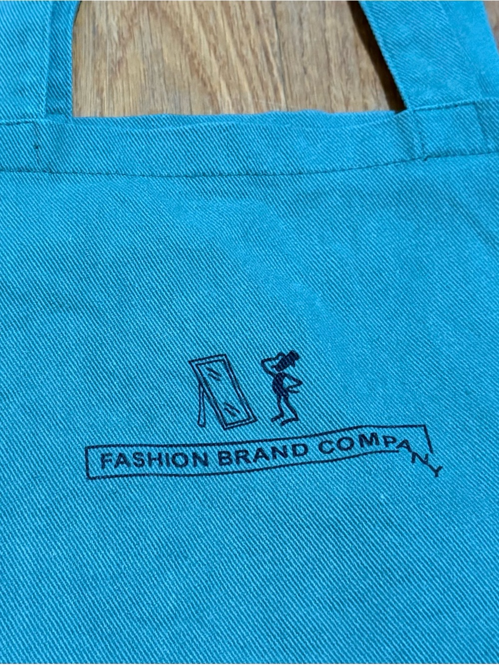 Fashion Brand Company Mini Canvas Tote Green - Picture 4 of 4